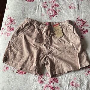 Levi's Light Pink/Tan Men's Casual Drawstring Shorts